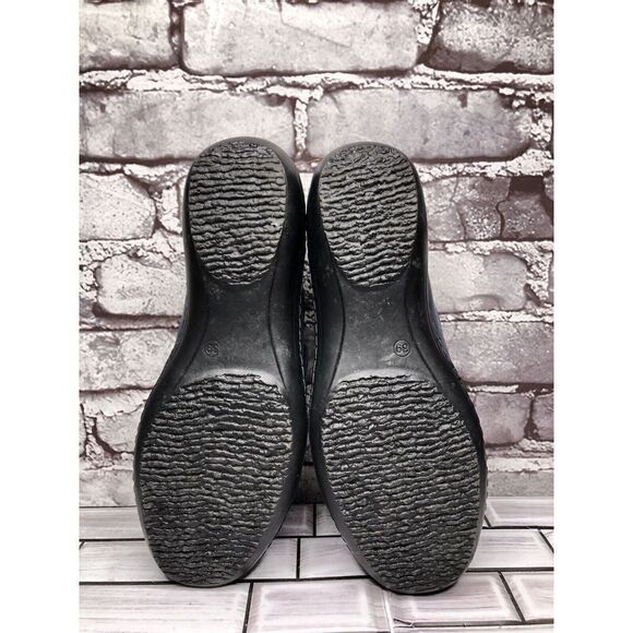 Spring Step Blue Leather Floral Casual Clogs Strap Shoes Women Sz 39EU/8.5M US - Picture 12 of 15